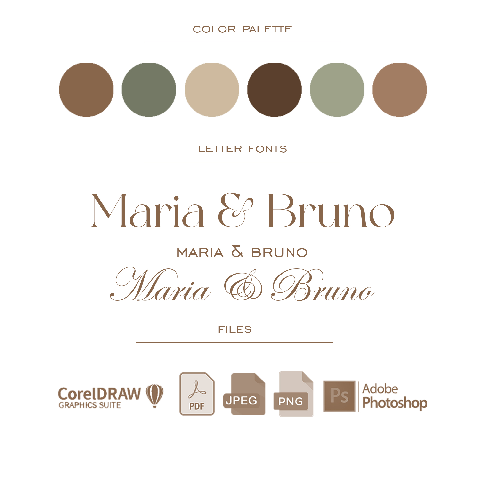 Identidade Visual para Casamentos e Eventos + Criação Completa - Imagem 4