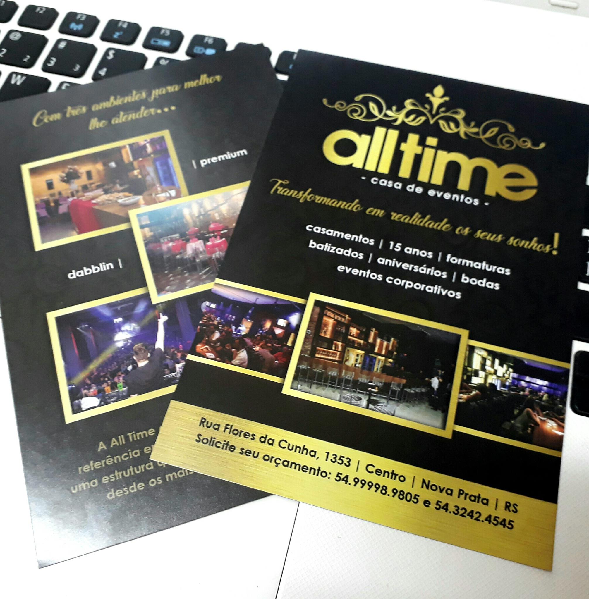 Flyer Couché 90g 15x21cm (1000 ou 2500 unidades) + Criação Grátis - Imagem 3