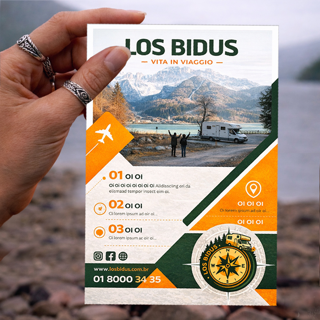 Flyer Couché 90g 15x21cm (1000 ou 2500 unidades) + Criação Grátis