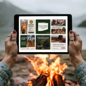 Gestão de Redes Sociais Mensal (Social Media) + Criação de Conteúdo
